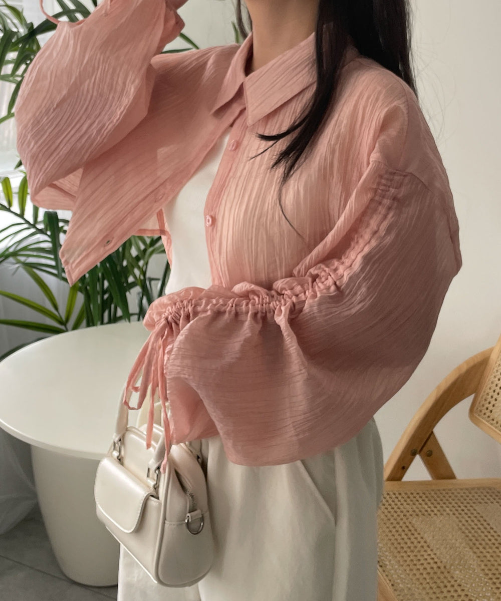 ピンク　モデル:155cm F着用