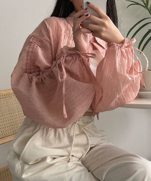 ピンク　モデル:155cm F着用