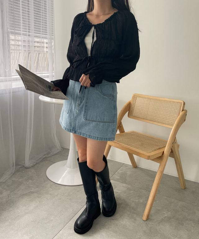 ブラック モデル:155cm F着用