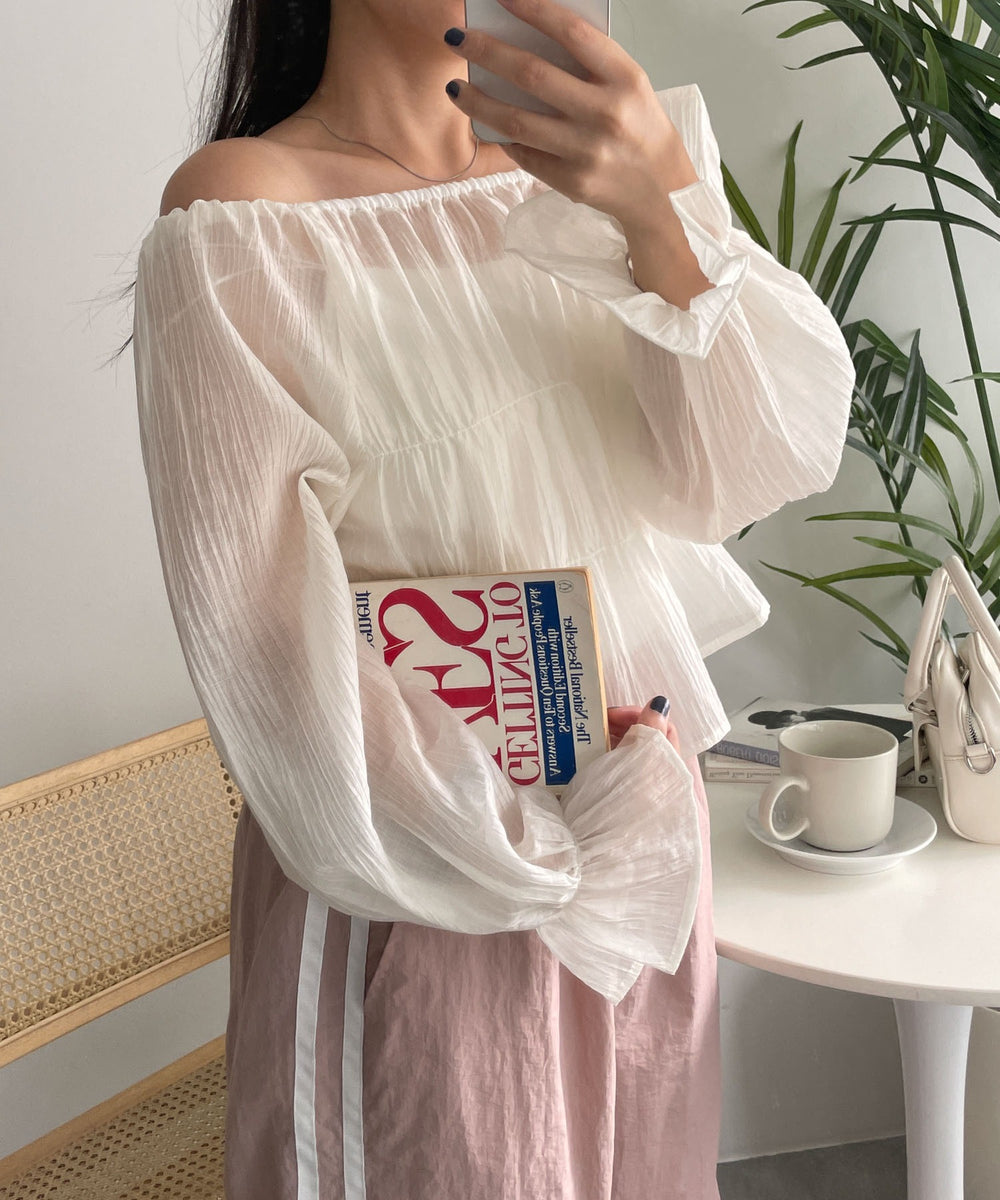 ホワイト モデル:155cm F着用