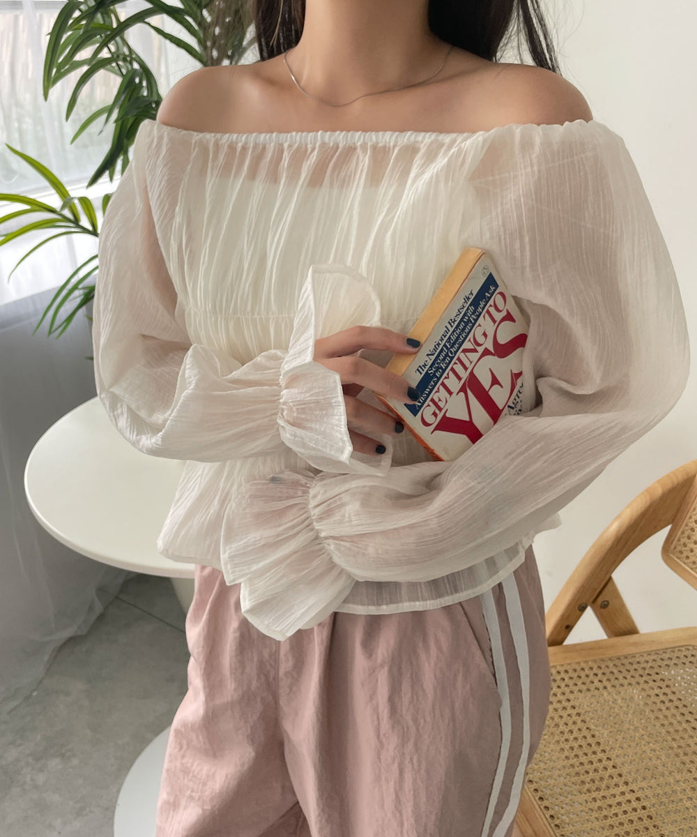 ホワイト モデル:155cm F着用