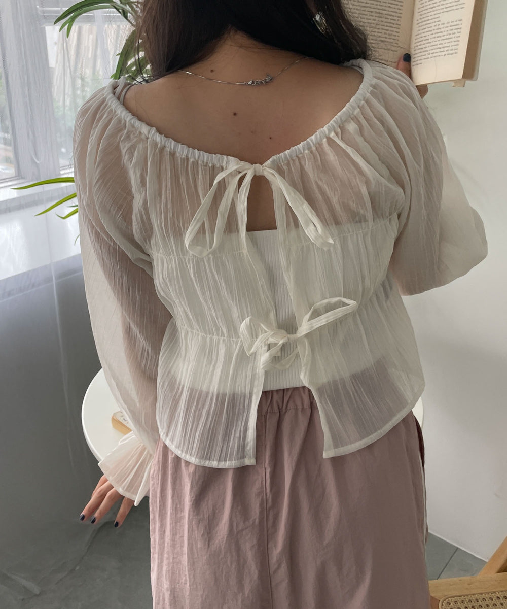 ホワイト モデル:155cm F着用