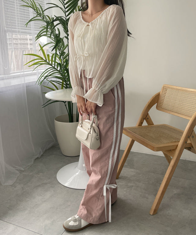 ホワイト モデル:155cm F着用