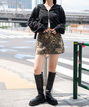 ブラック　モデル:155cm F着用