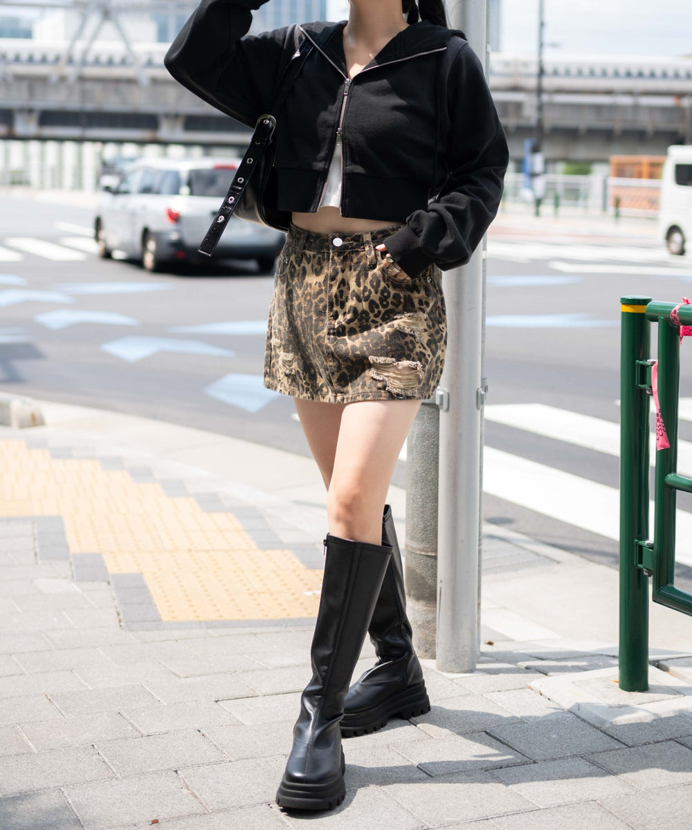 ブラック　モデル:155cm F着用