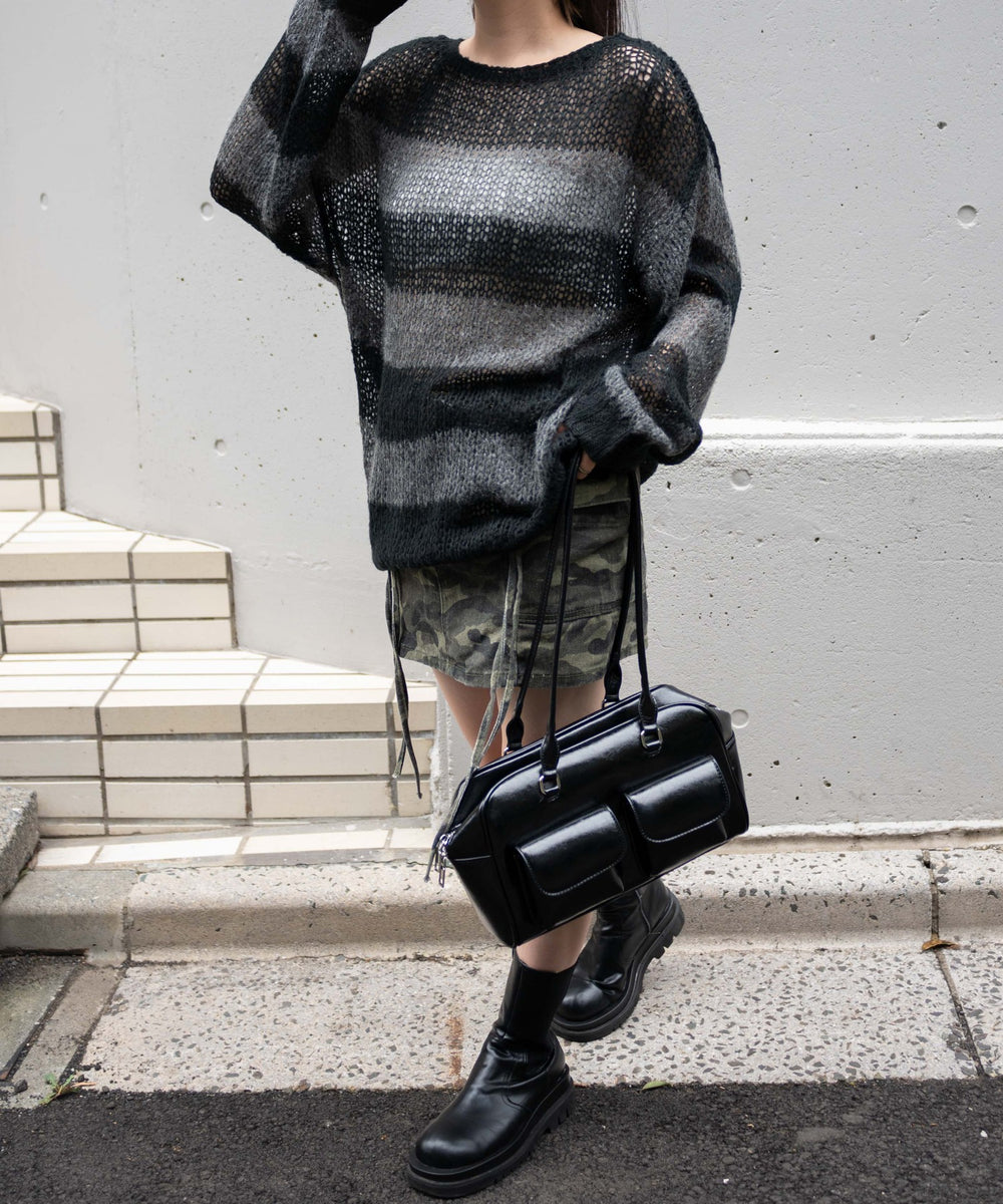 グレー  モデル:155cm F着用