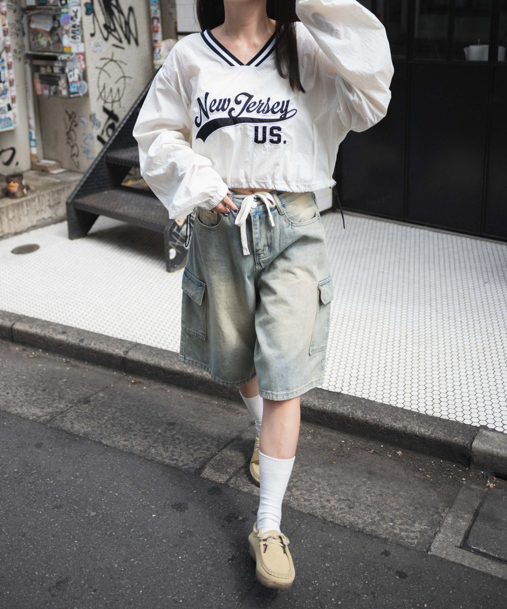 ホワイト　モデル:155cm F着用