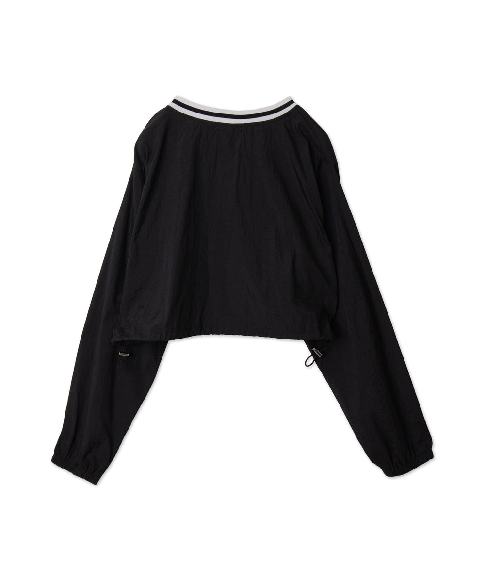 ナイロンショートプルオーバー