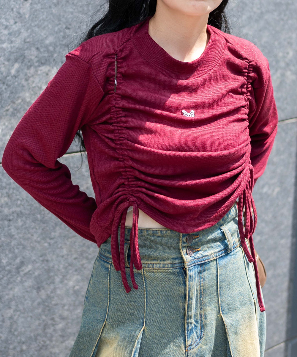 ワイン　モデル:155cm F着用