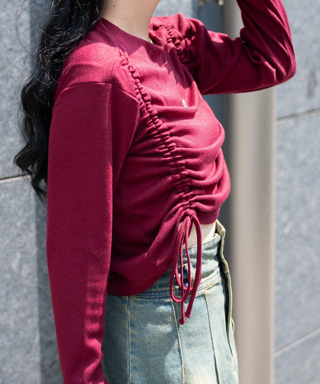 ワイン　モデル:155cm F着用