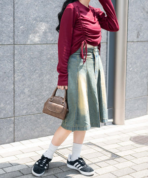 ワイン　モデル:155cm F着用