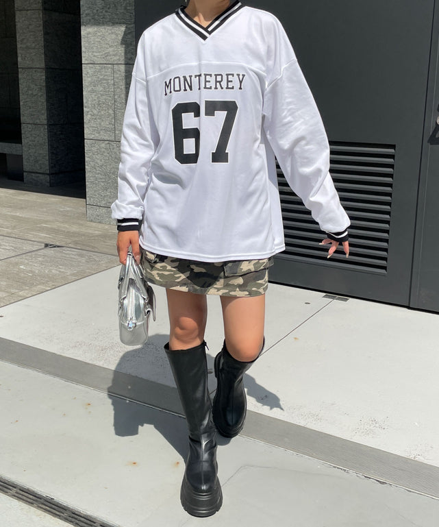 ホワイト  モデル:155cm F着用