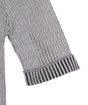 メタルモチーフプレーティングニット