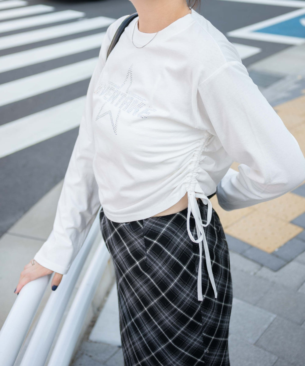 ホワイト モデル:155cm F着用