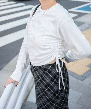 ホワイト モデル:155cm F着用