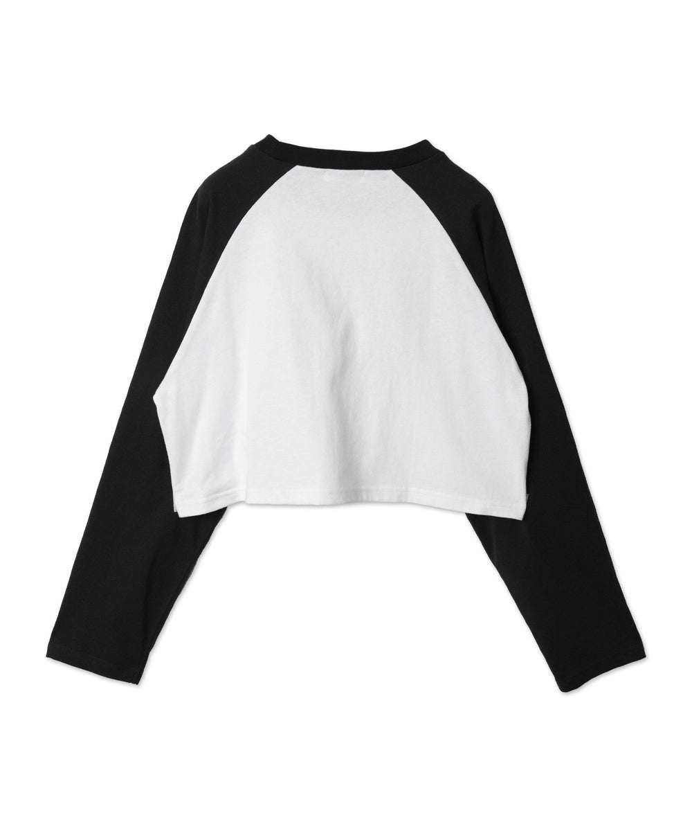 ラグランショートロンT