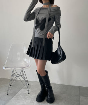 グレー　モデル:155cm F着用