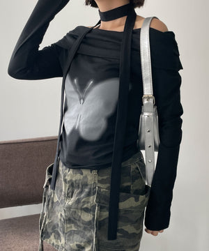 ブラック　モデル:155cm F着用