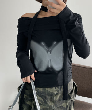 ブラック　モデル:155cm F着用