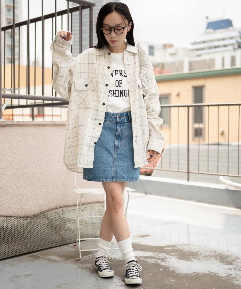 柄5 モデル：161cm L着用