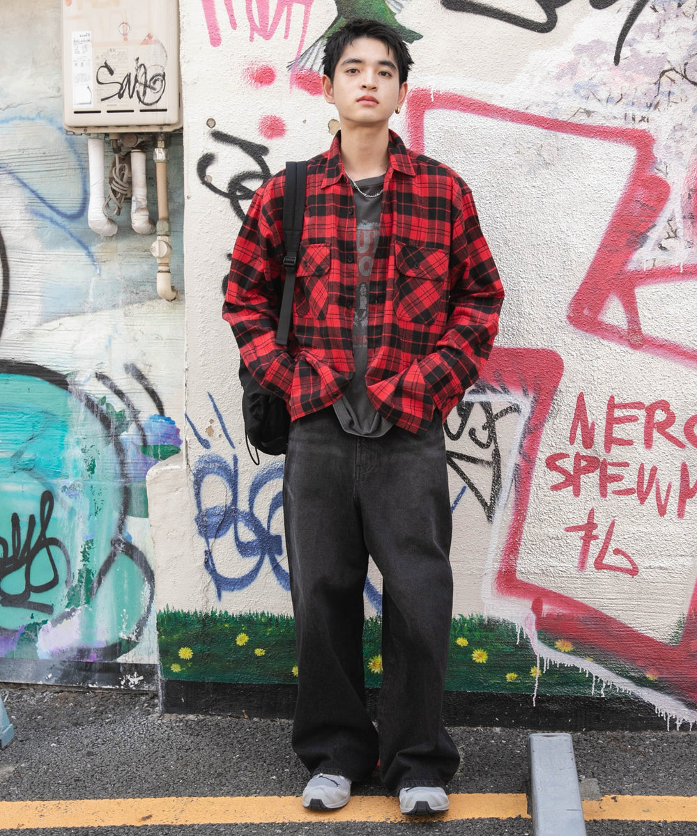 柄8 モデル：180cm L着用