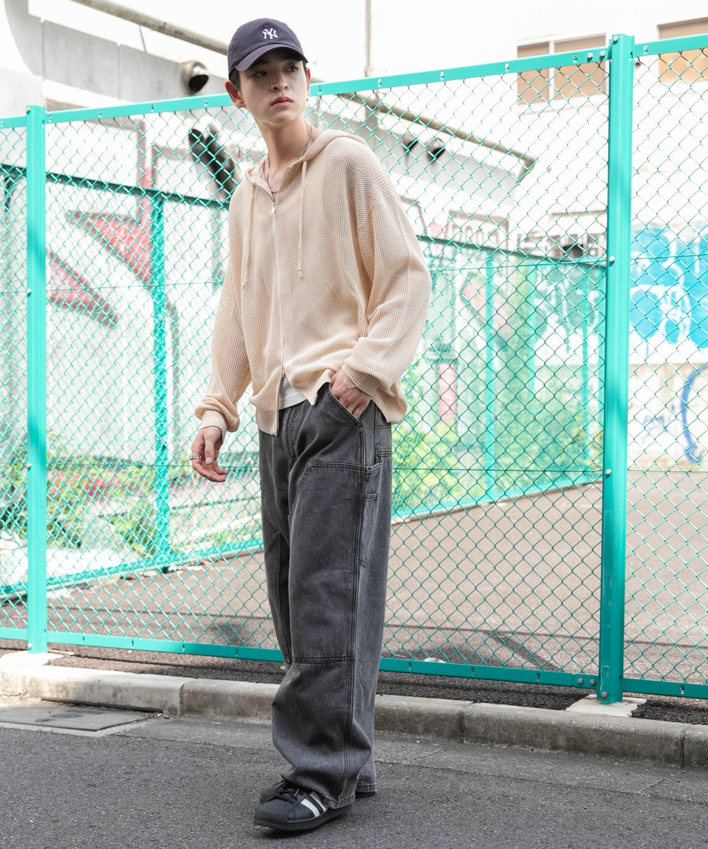 ホワイトアイボリー モデル：180cm L着用