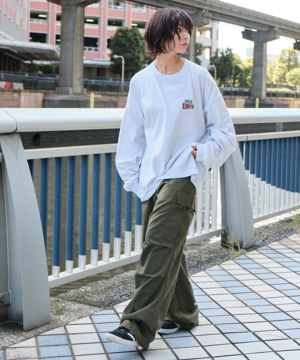 Lグレー モデル：160cm L着用