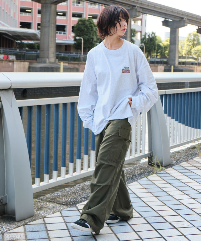 Lグレー モデル：160cm L着用