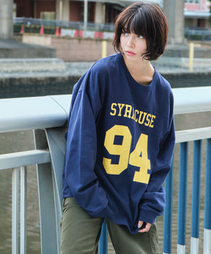 ネイビー モデル：160cm L着用