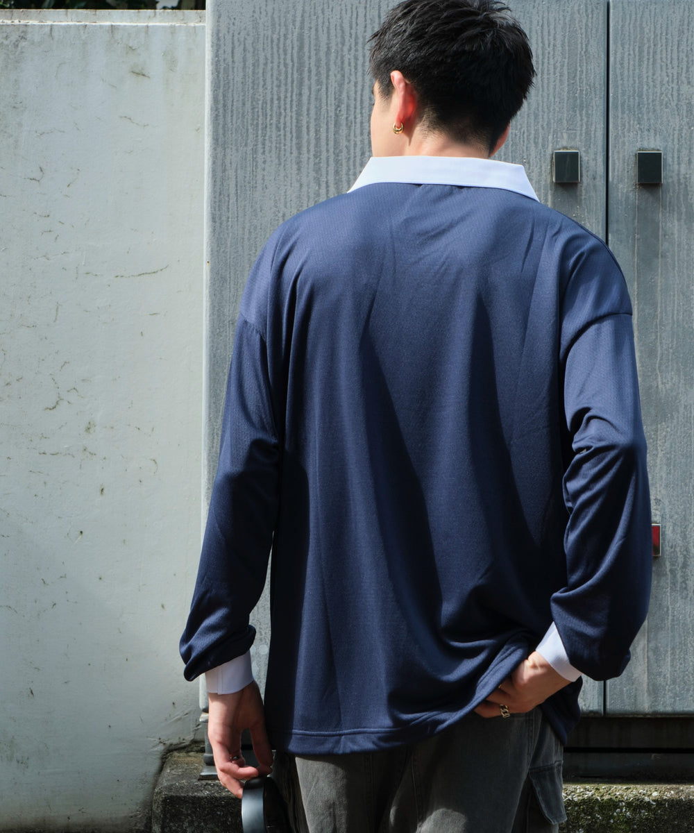 ネイビー モデル：180cm L着用