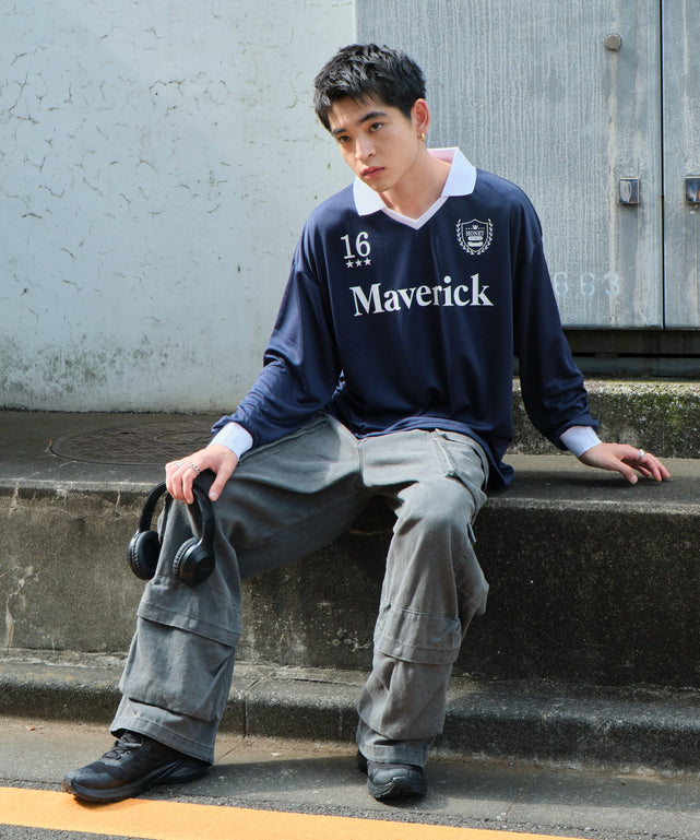 ネイビー モデル：180cm L着用