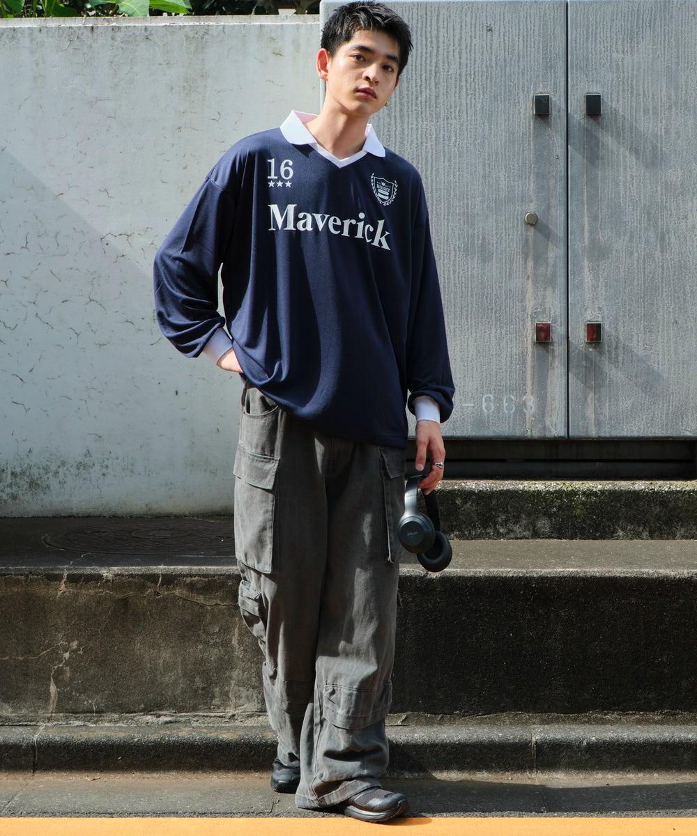 ネイビー モデル：180cm L着用