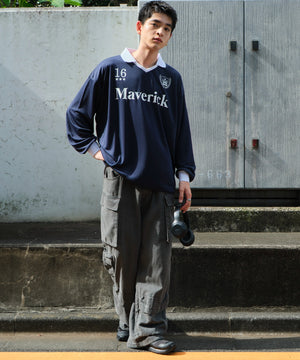 ネイビー モデル：180cm L着用