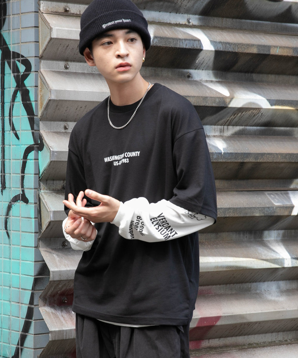 ブラック モデル：180cm L着用