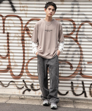 ベージュ モデル：180cm L着用