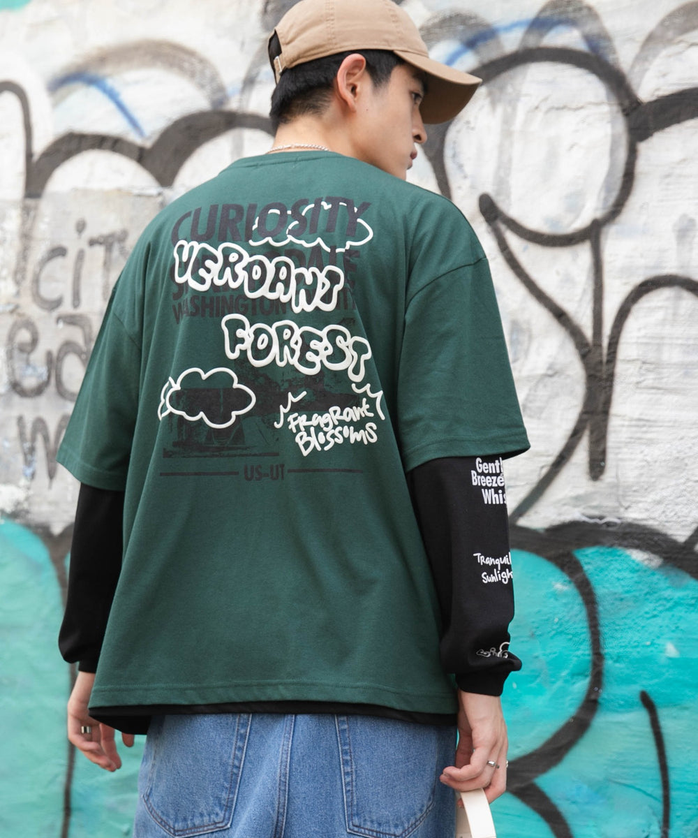 グリーン モデル：180cm L着用