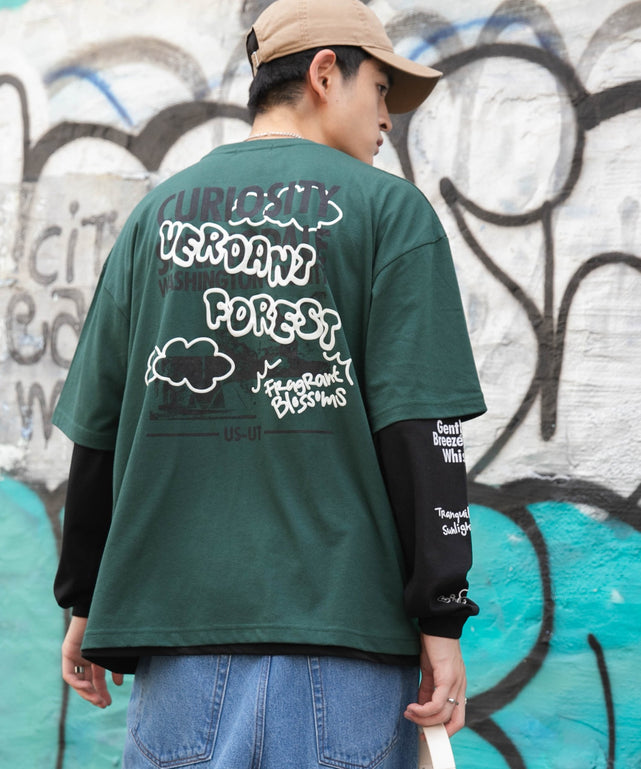 グリーン モデル：180cm L着用