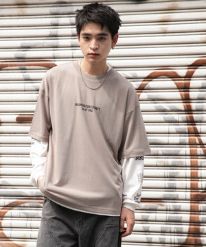 ベージュ モデル：180cm L着用