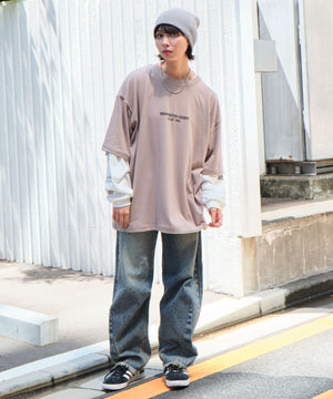 ベージュ モデル：160cm L着用