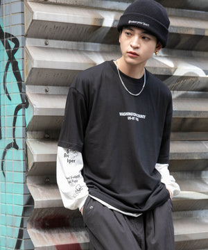 ブラック モデル：180cm L着用