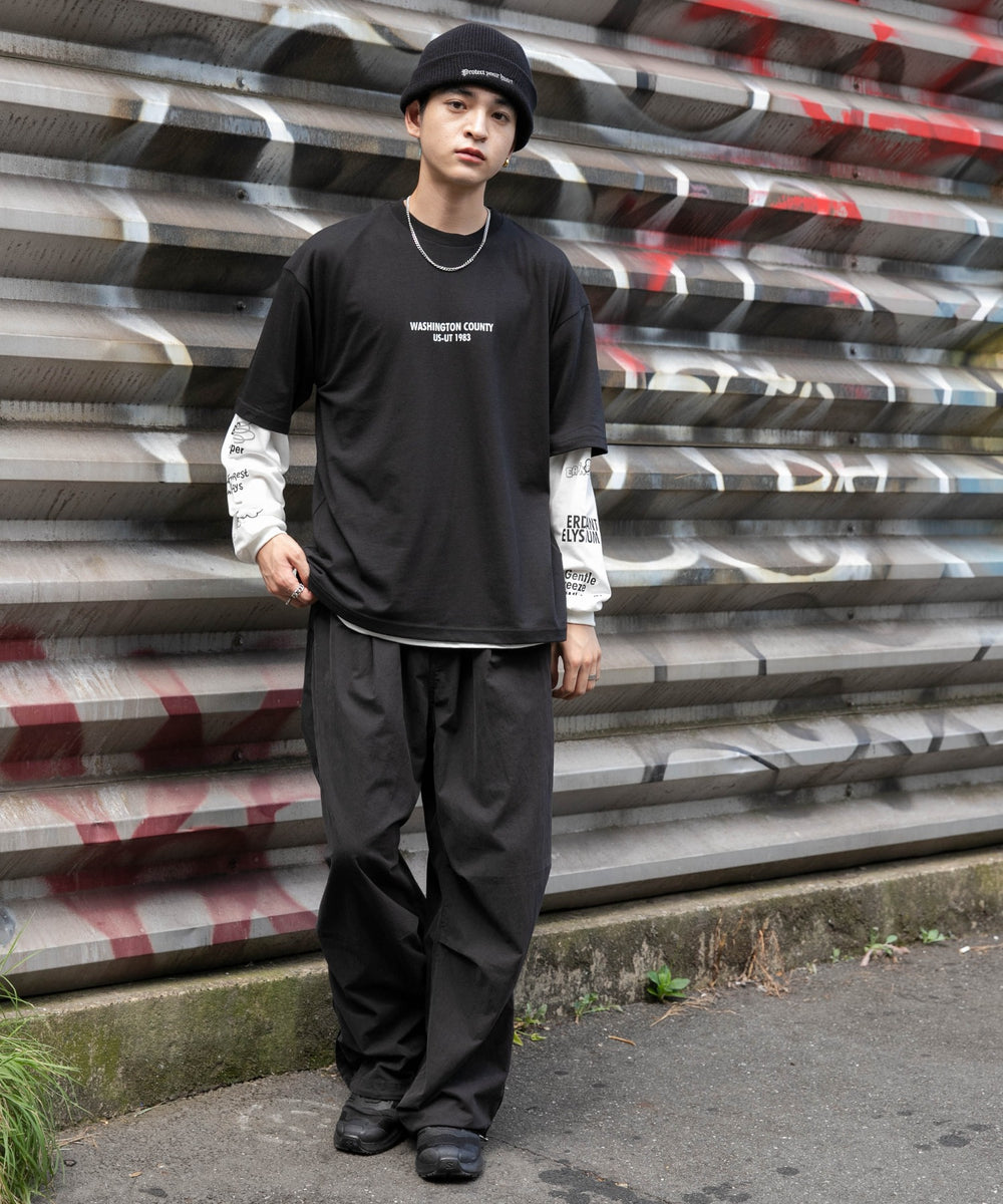 ブラック モデル：180cm L着用