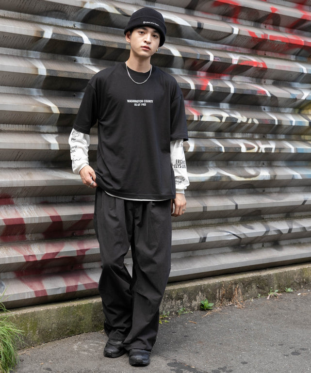 ブラック モデル：180cm L着用