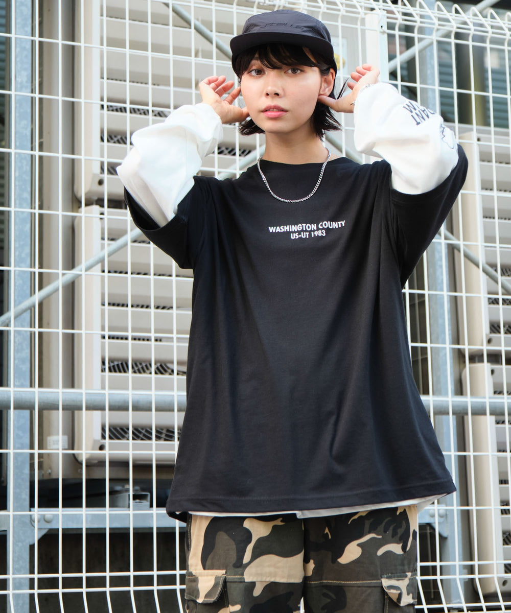 ブラック モデル：160cm L着用