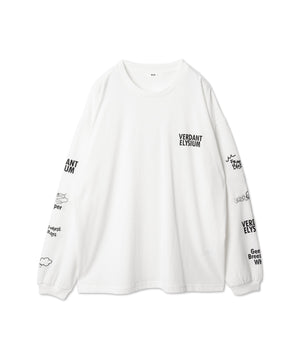 アクセ付きグラフィックアンサンブルT（LS）