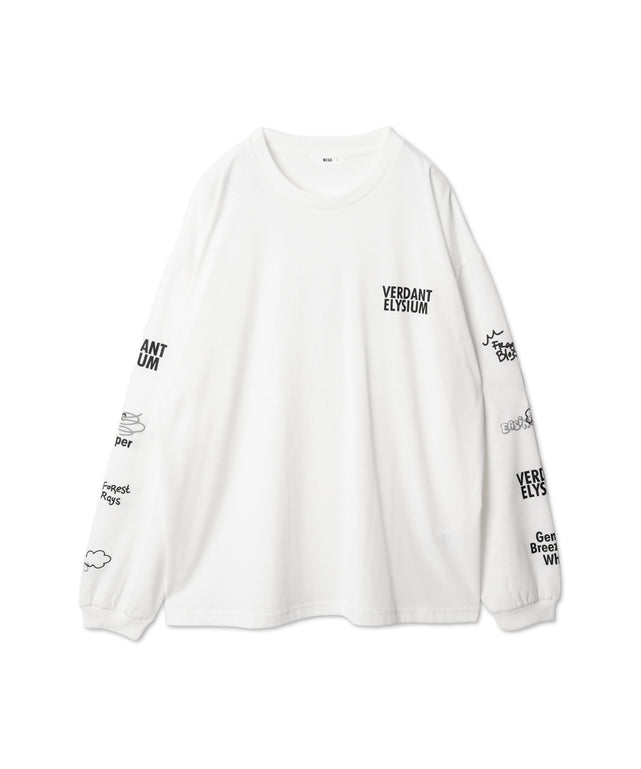 アクセ付きグラフィックアンサンブルT（LS）