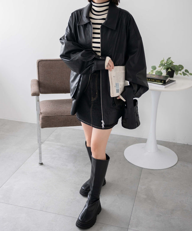 ブラック　モデル:155cm M着用