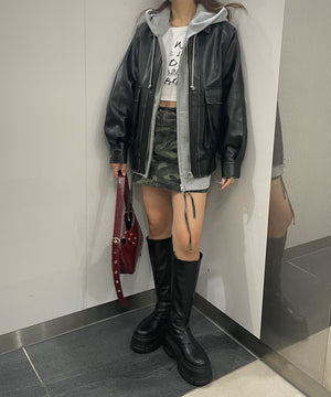 ブラック　モデル:155cm M着用