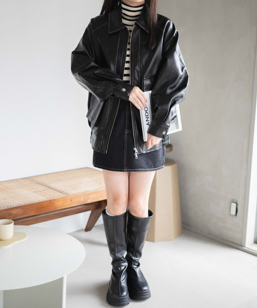 ブラック　モデル:155cm S着用