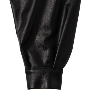 エイジド合皮ブルゾン