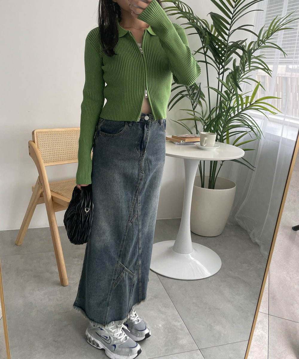 グリーン モデル:155cm F着用